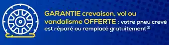 Bon plan sur la garantie crevaison, vol ou vandalisme