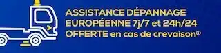 Vulco BON PLAN SUR L'ASSISTANCE DÉPANNAGE EUROPÉENNE 7j/7 et 24h/24 offre
