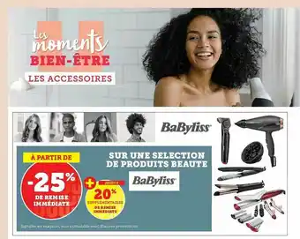 U Express Produits Beauté Babyliss offre
