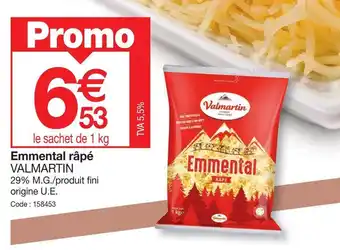 Promocash Emmental RAPE offre