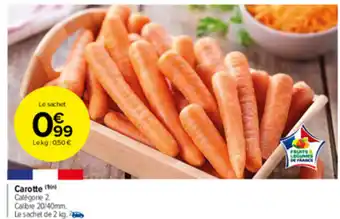 Carrefour Market Carotte offre