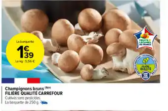 Carrefour Market Champignons bruns offre