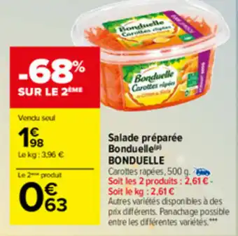 Carrefour Market Salade préparée bonduelle offre