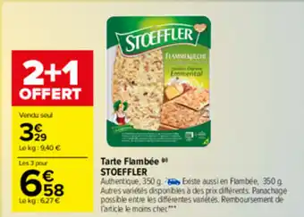 Carrefour Market Tarte flambée offre