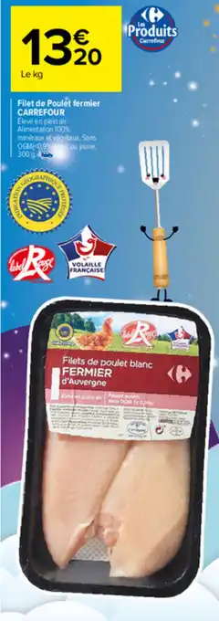 Carrefour Market Filet de poulet fermier offre