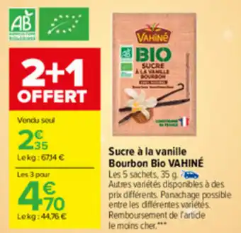 Carrefour Market Sucre à la vanillé offre