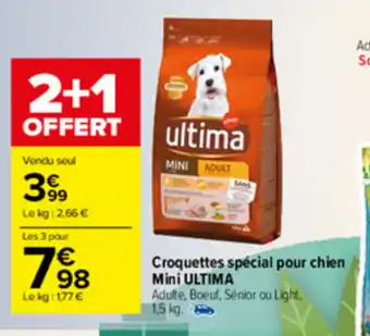 Carrefour Market Croquettes special pour chien offre