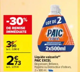 Carrefour Market Liquide vaisselle offre