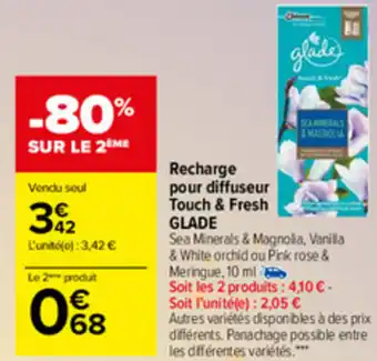 Recharge pour diffuseur touch & fresh