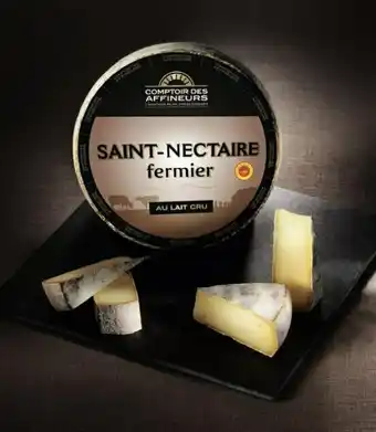 Géant Casino Saint Nectaire Laitier Affine sur Paille offre