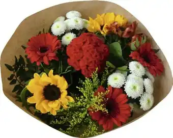 Bouquet composé 12 tiges fait main