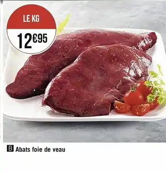 Abats foie de veau