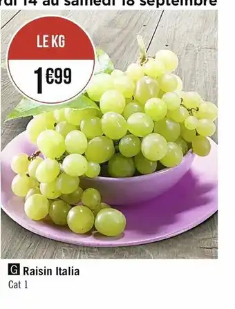 Raisin italia