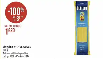 Linguine n°7 De Cecco