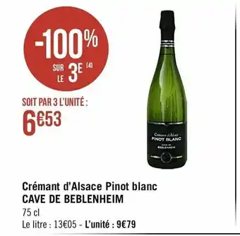 Crémant d'Alsace Pinot Blanc