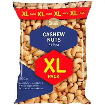 Action Snacks of the World noix de cajou Pack XL offre