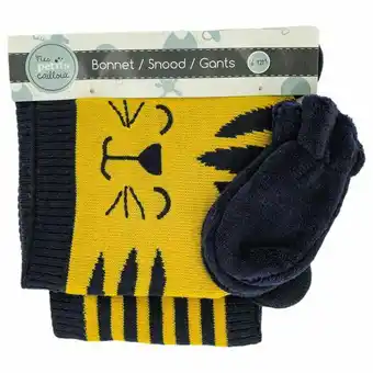 Stokomani Ensemble écharpe, gants + bonnet offre