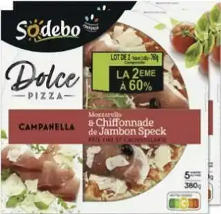 Géant Casino Dolce Pizza Campanella offre