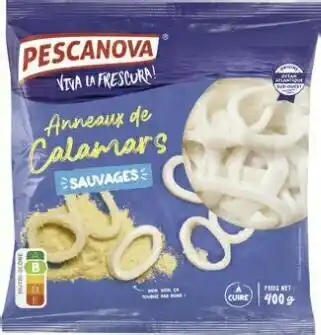 Géant Casino Anneaux de calamars sauvages surgelés offre
