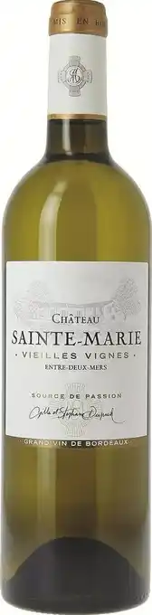 La Vignery AOP ENTRE DEUX MERS VIEILLES VIGNES 2020 offre