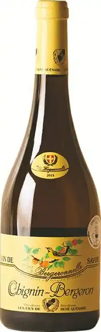 La Vignery AOP VIN DE SAVOIE CHIGNIN BERGERON LA BERGERONNELLE 2018 offre