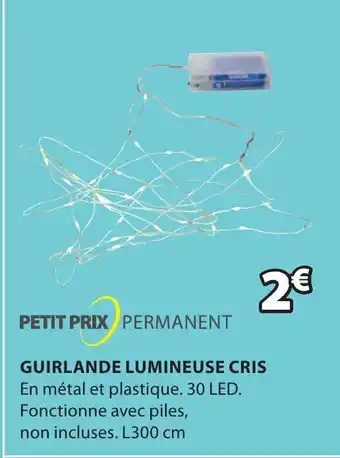 Guirlande Lumineuse Cris