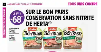 Le Bon Paris Conservation Sans Nitrite De Herta