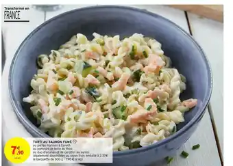Intermarché Contact Torti Au Saumon Fumé offre