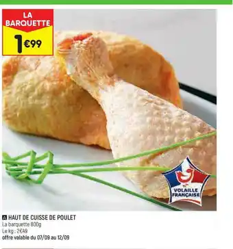 Leader Price Haut De Cuisse De Poulet offre