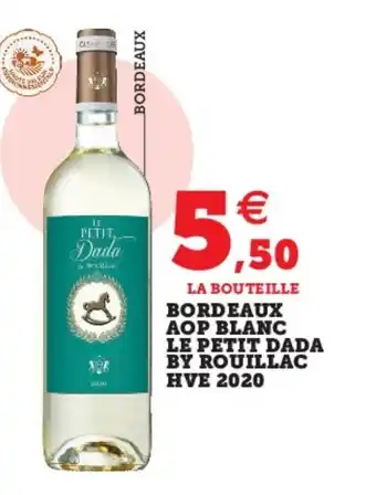 Super U Bordeaux aop blanc offre