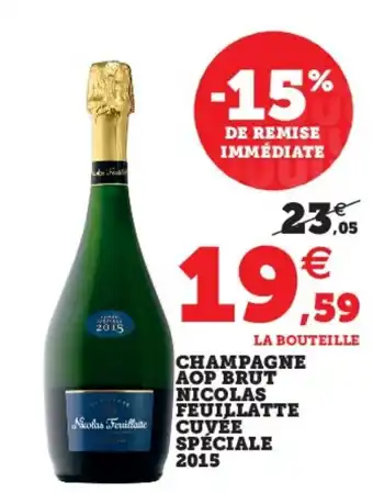Champagne aop brut nicolas feuillatte