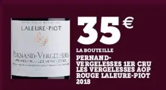 Super U Pernand-vergelesses 1er cru offre