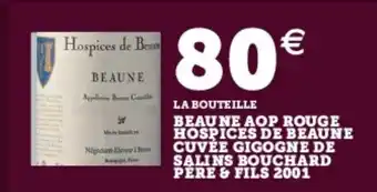 Super U Beaune aop rouge hospices de beaune offre