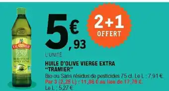 E.Leclerc Huile d'olive vierge extra "tramier" offre
