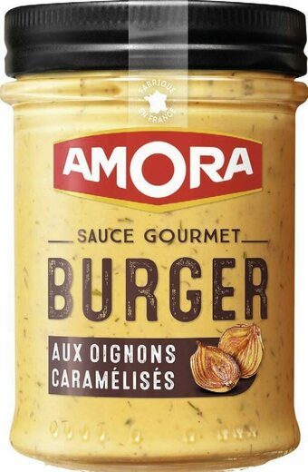 Sauce Gourmet burger aux oignons caramélisés