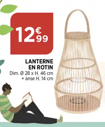 Lanterne En Rotin