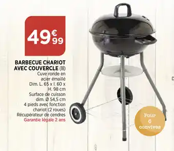 Bi1 Barbecue Chariot Avec Couvercle offre