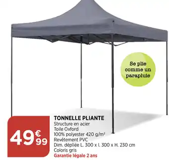 Tonnelle Pliante