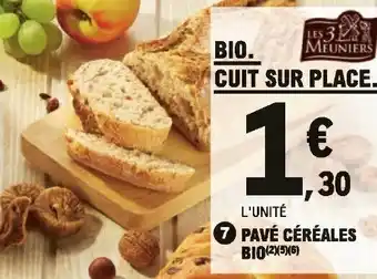 E.Leclerc Pave céréales Bio offre