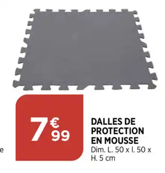 Dalles De Protection En Mousse
