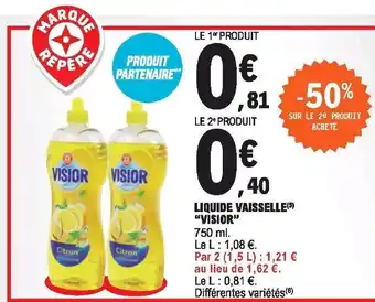 E.Leclerc Liquide Vaisselle Visior offre