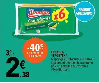 E.Leclerc Éponges Spontex offre