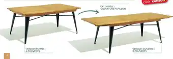Gifi Table Fabrik offre