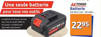 Action Batterie offre