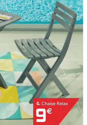 Gifi Chaise relax offre