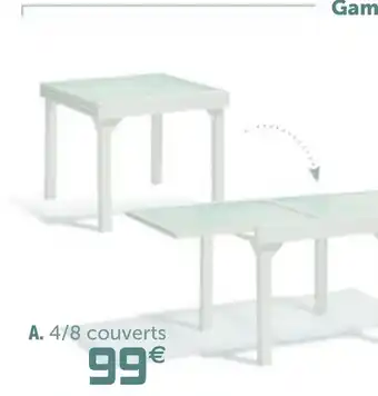 Gifi 4/8 couverts offre