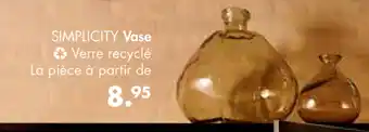 Casa Simplicity Vase offre