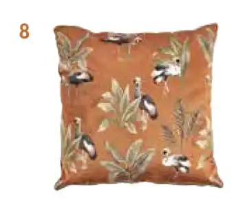 Crane Jungle Coussin