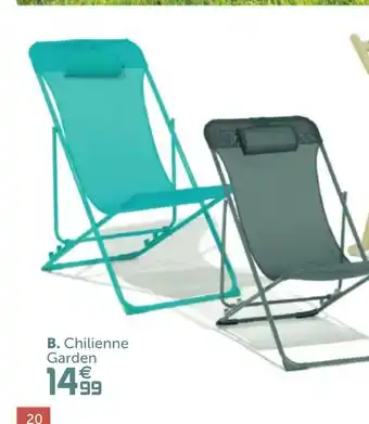 Gifi Chilienne garden offre