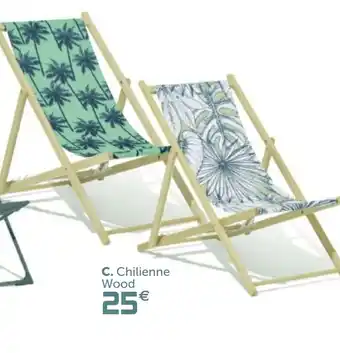 Gifi Chilienne wood offre